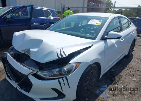 2017 Hyundai Elantra Se z USA, uszkodzony, nr VIN 5NPD74LF9HH205870